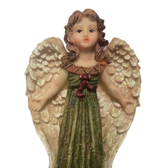 Angelic Harmony Angel Figurine Ks Collection Hand Painted - Picture 10 of 10